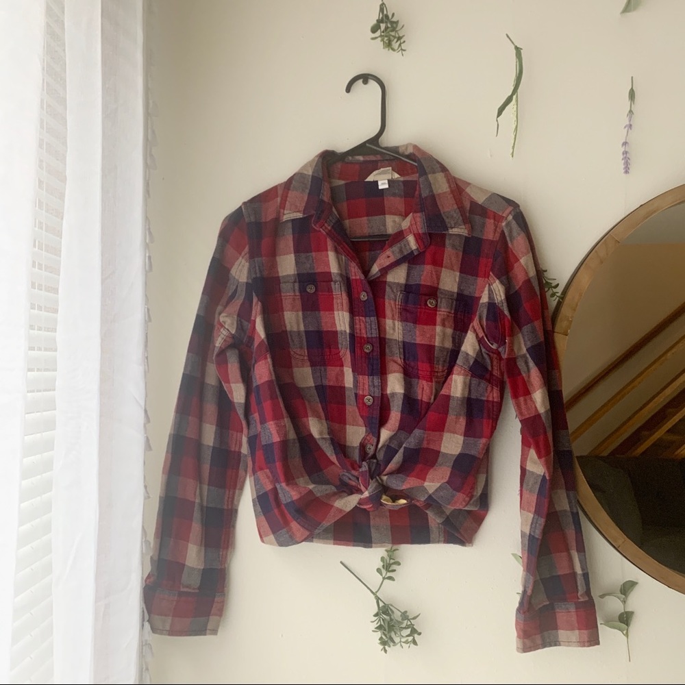 Plaid Button Up Shirt